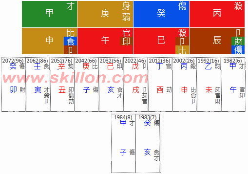 Peter 八字 BaZi Four Pillars of Destiny Patt Chee